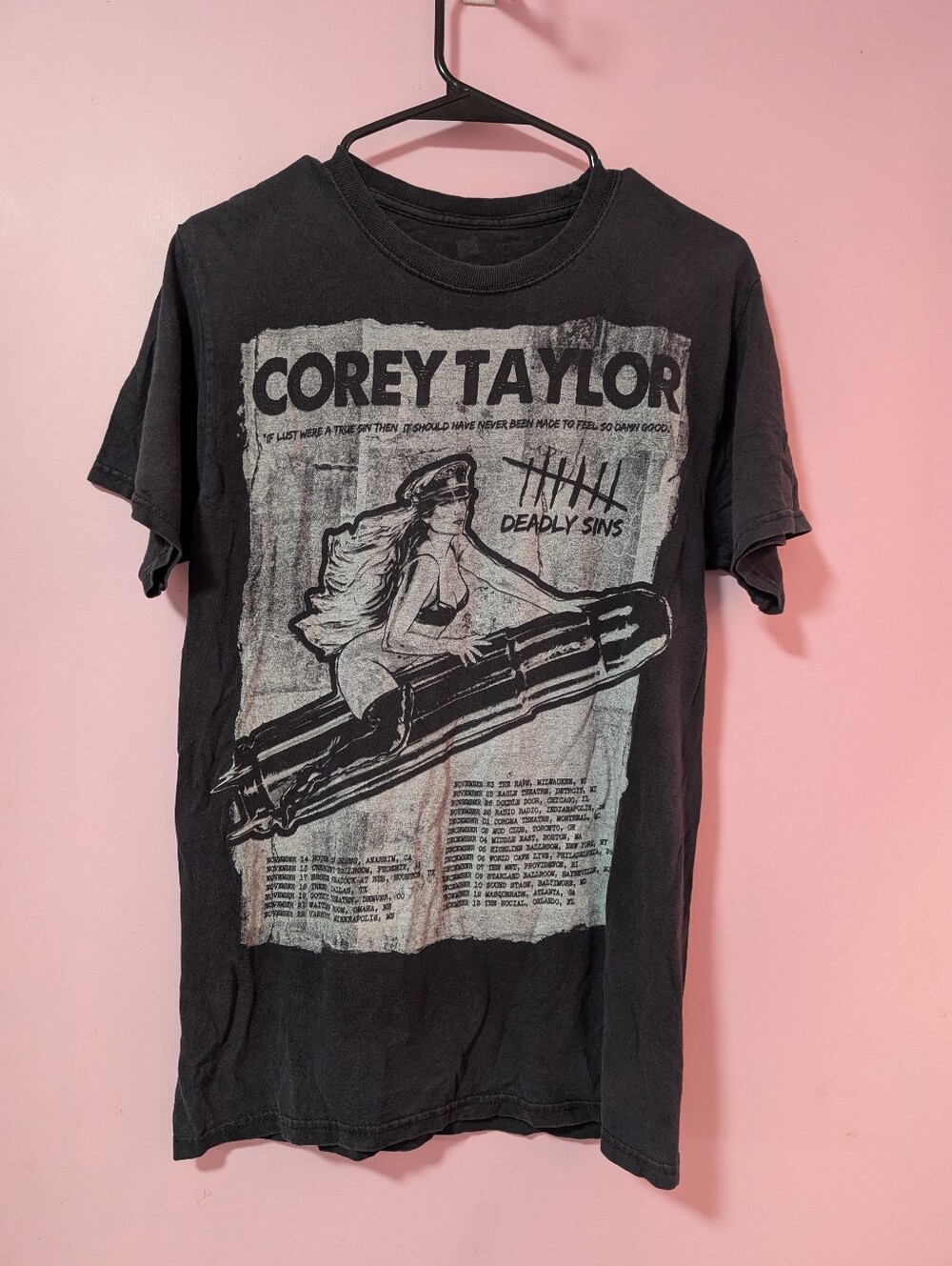 Corey Taylor 2011 Tour T-Shirt